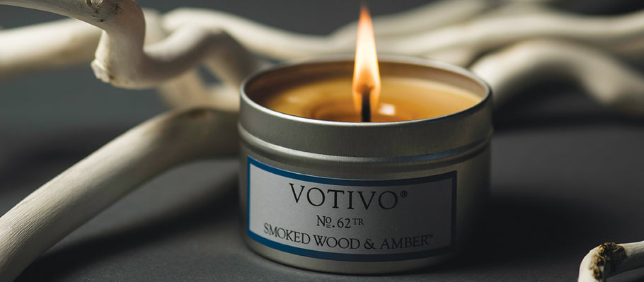 Smoked Wood & Amber: Notably Votivo