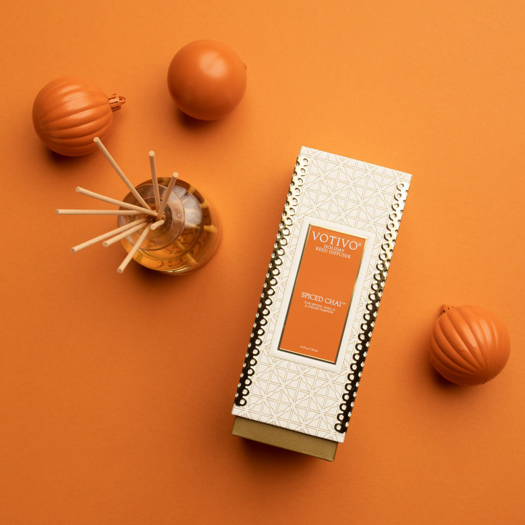 Holiday Reed Diffuser-Spiced Chai