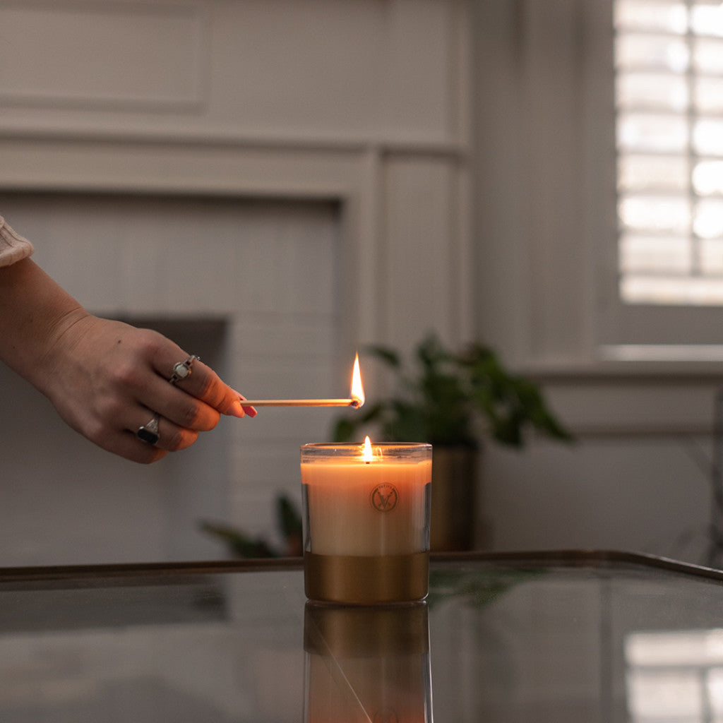 Icy Blue Pine 10 oz. Holiday Candle