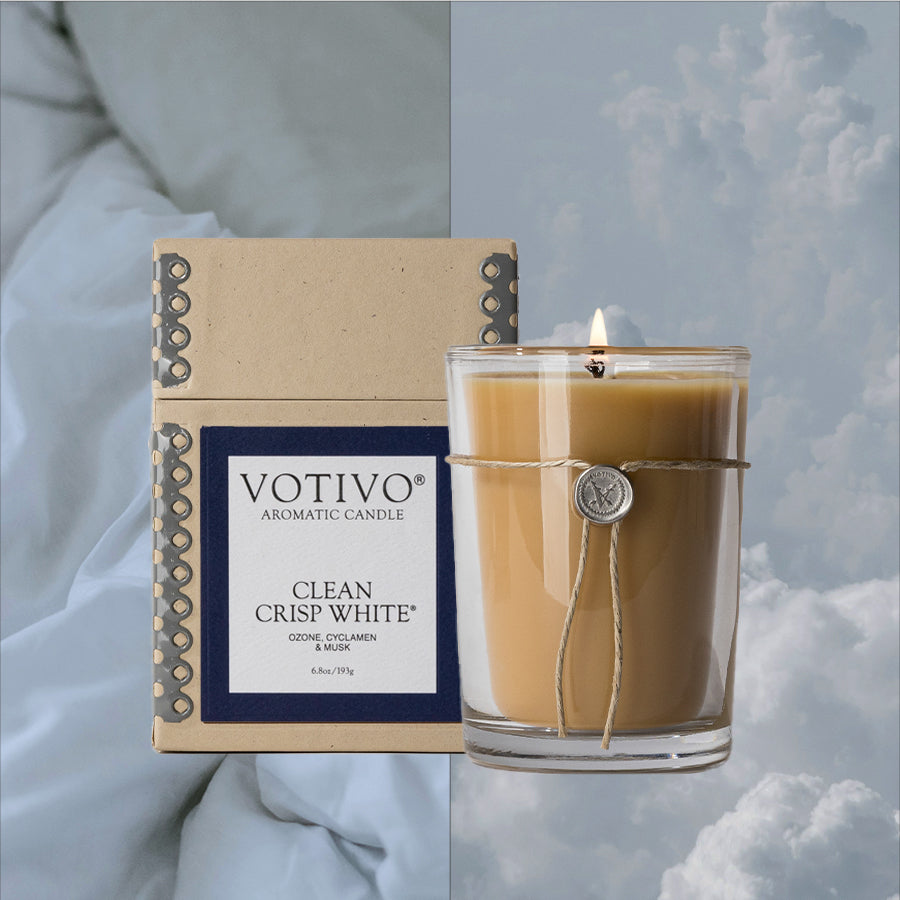 Clean Crisp White 6.8 oz. Aromatic Candle