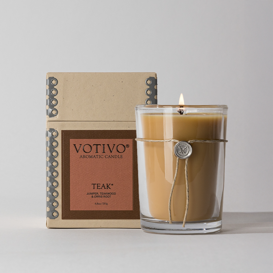 Teak 6.8 oz. Aromatic Candle