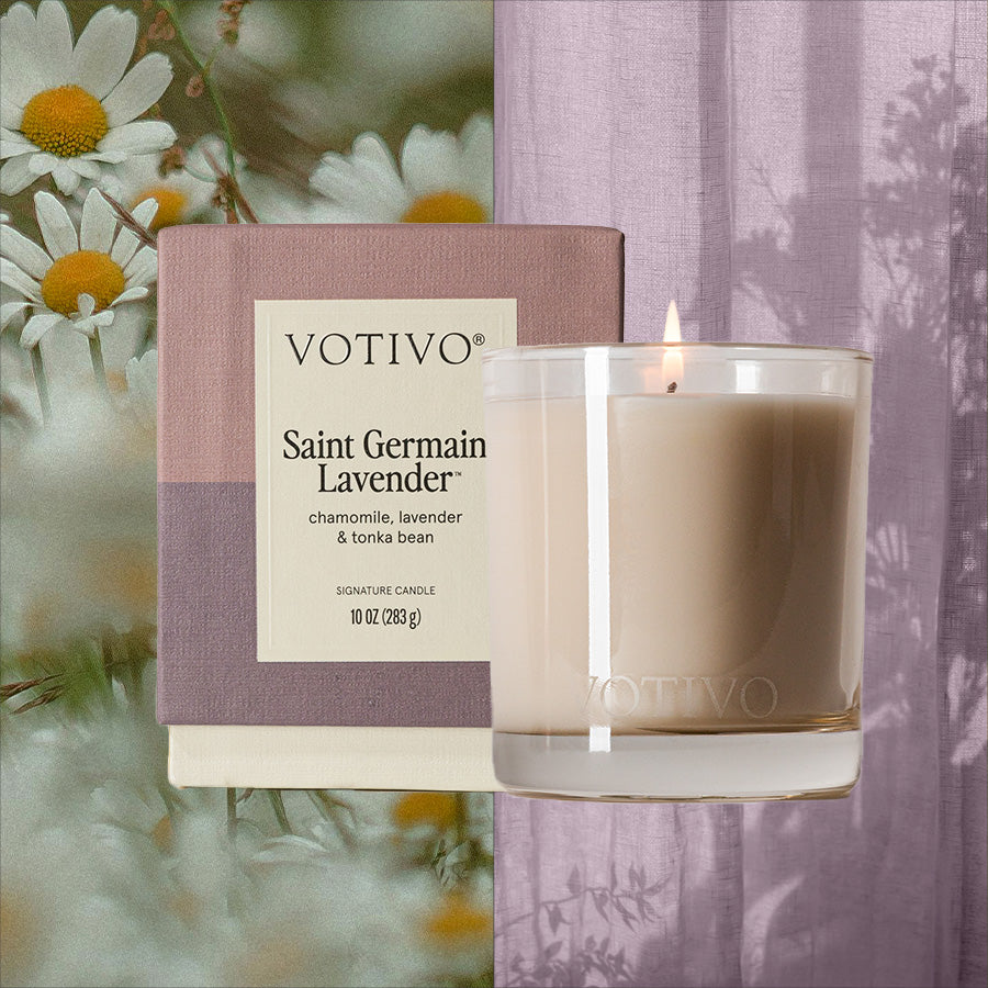 Saint Germain Lavender 10 oz. Signature Candle