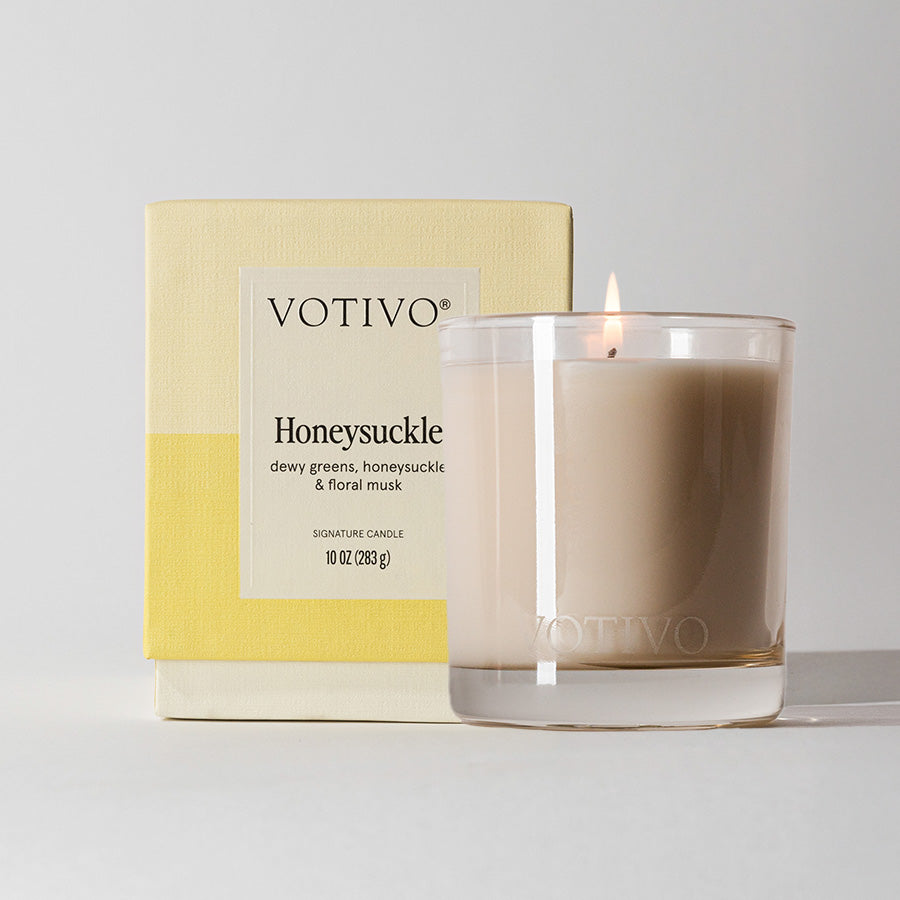 Honeysuckle 10 oz. Signature Candle