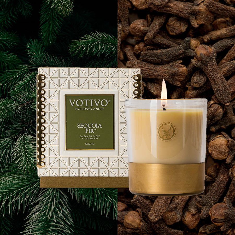 Sequoia Fir 10 oz. Holiday Candle