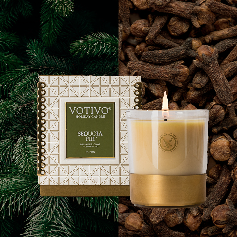 Sequoia Fir 10 oz. Holiday Candle