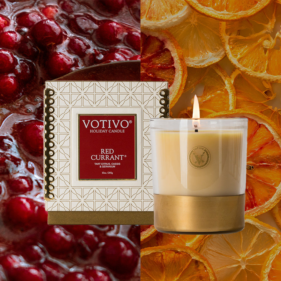 Red Currant 10 oz. Holiday Candle