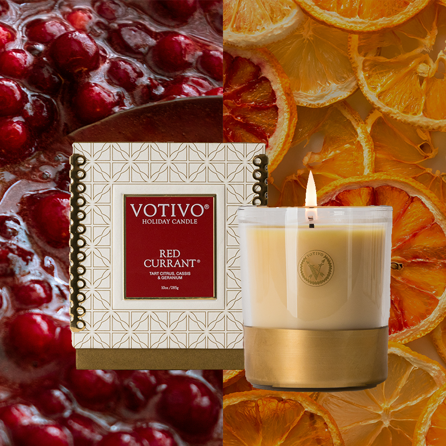 Red Currant 10 oz. Holiday Candle
