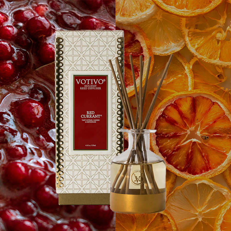 Red Currant Holiday Reed Diffuser