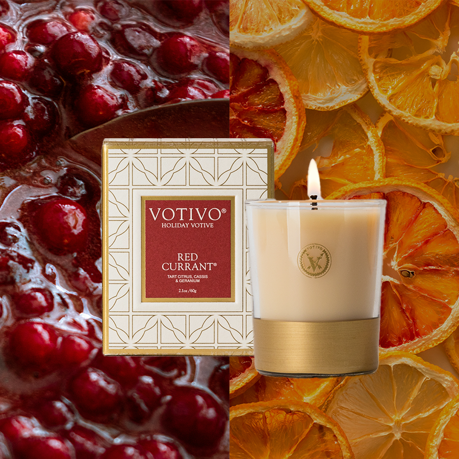 Red Currant Holiday Votive