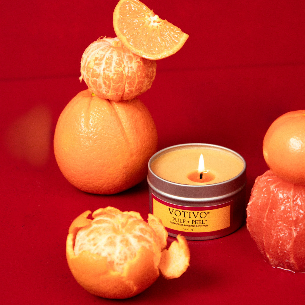 Aromatic Travel Tin Candle-Pulp + Peel