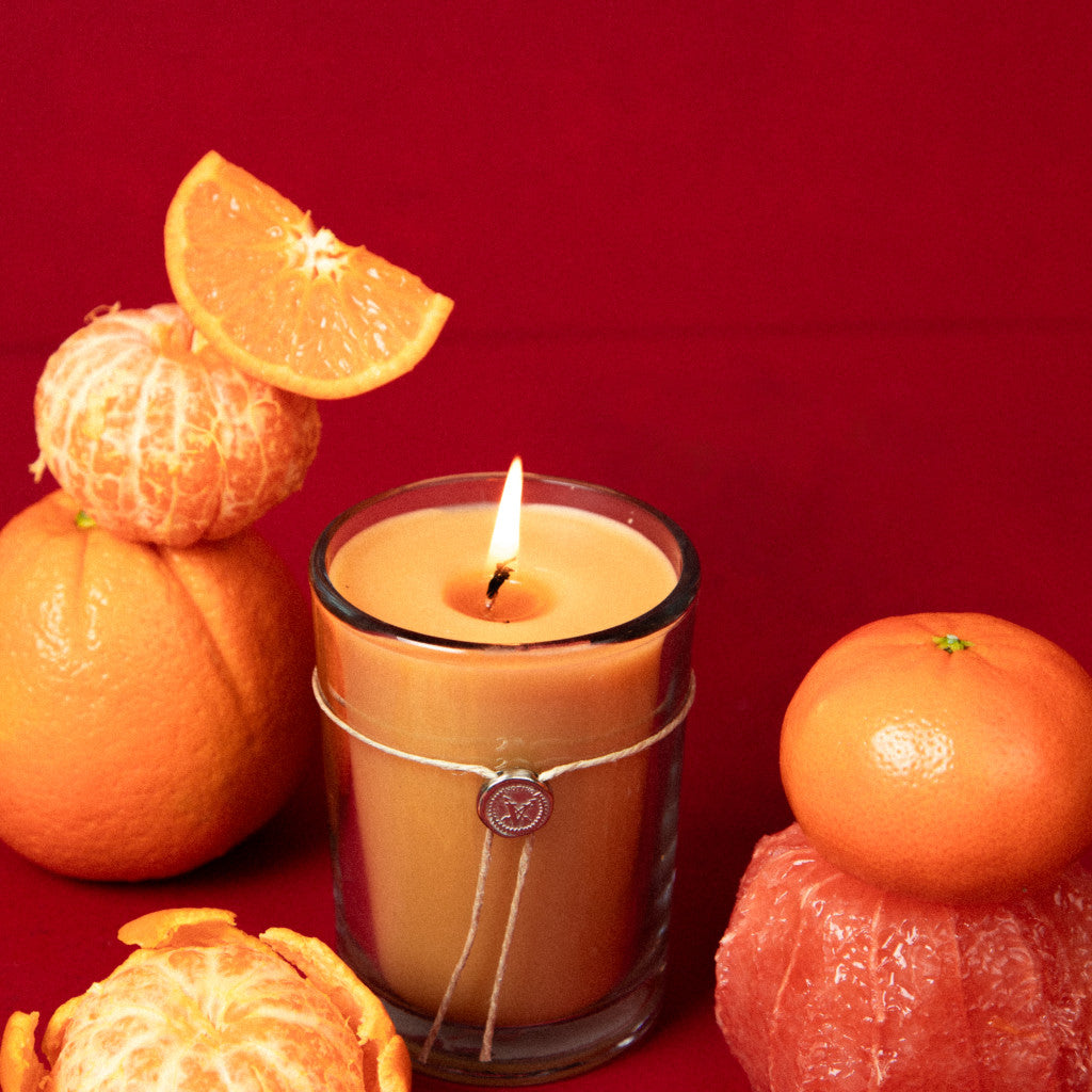 6.8 oz Aromatic Candle-Pulp + Peel