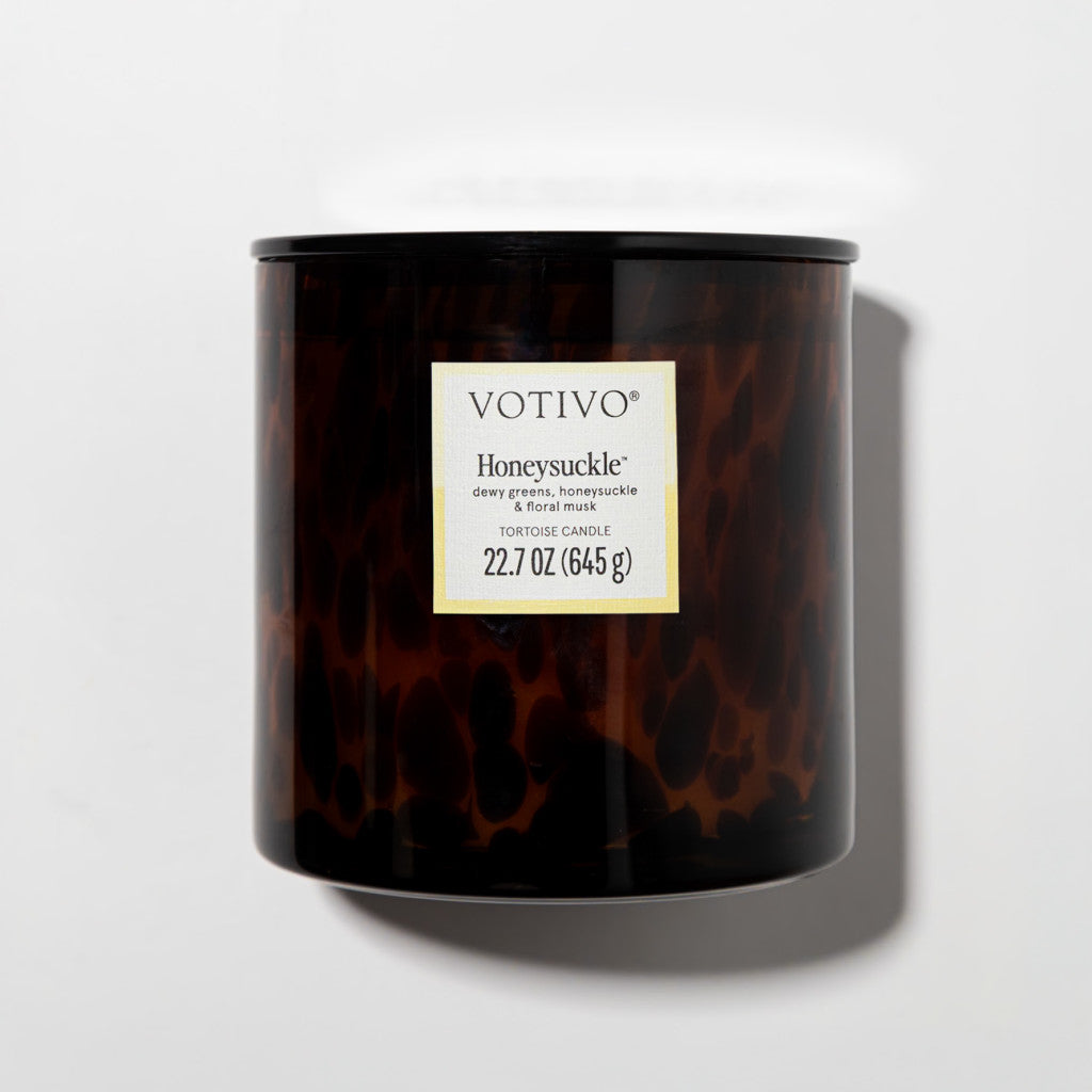 Honeysuckle Tortoise Candle