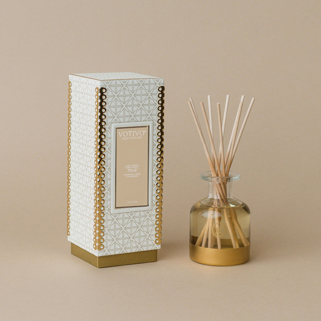 Holiday Reed Diffuser-Gilded Pear