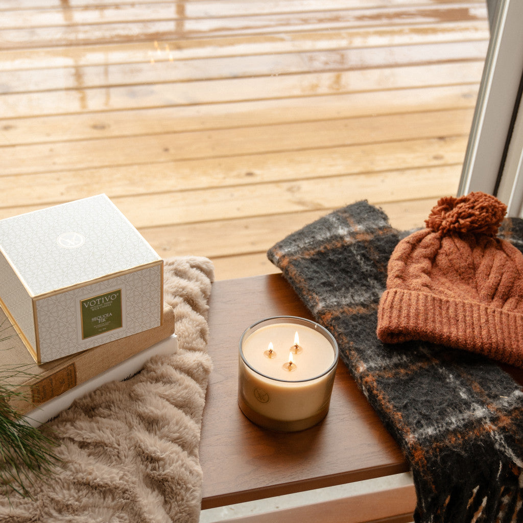 Sequoia Fir Holiday 3 Wick Candle