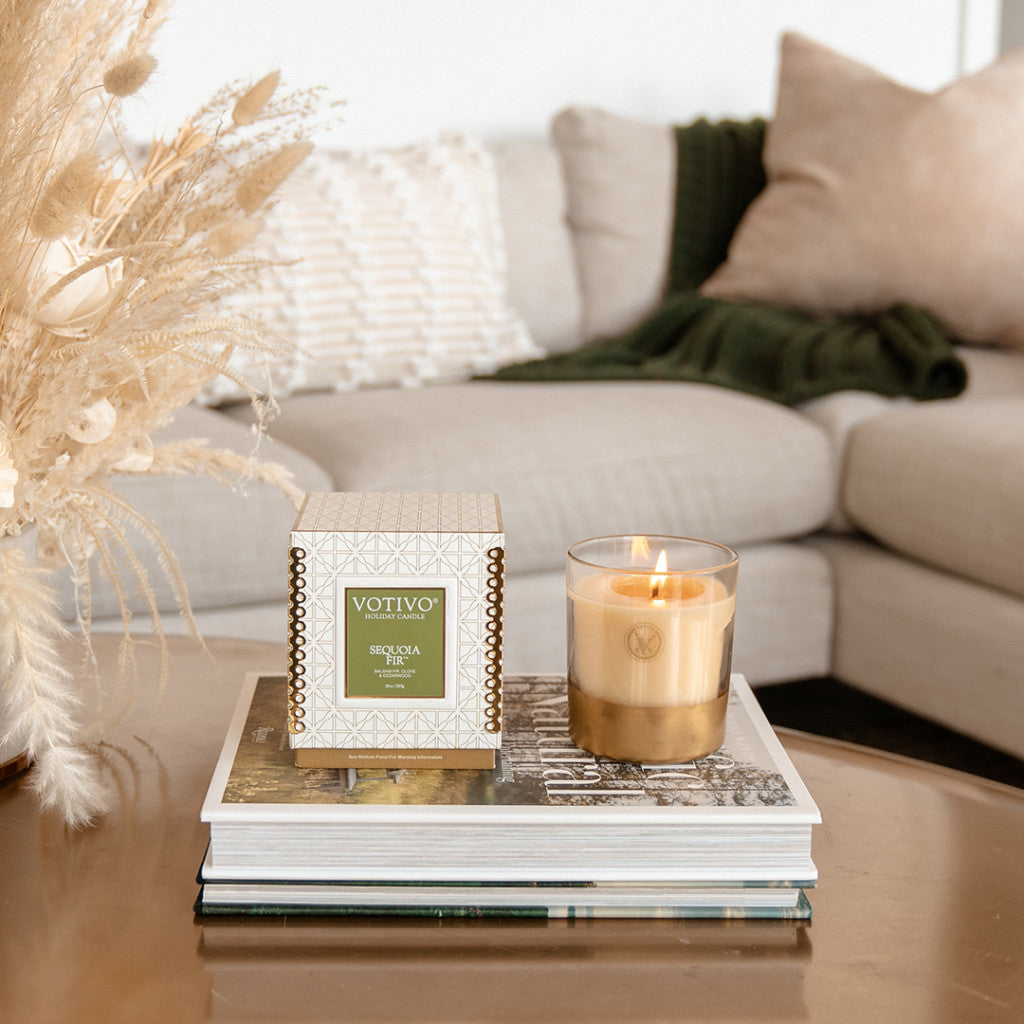 Sequoia Fir 10 oz. Holiday Candle
