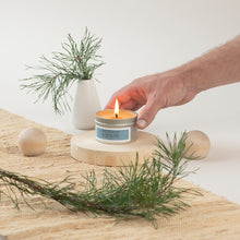 Load image into Gallery viewer, Aromatic Travel Tin Candle-Icy Blue Pine