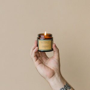 2.8oz Aromatic Jar Candle-Champaca
