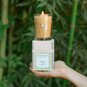 6.8oz Aromatic Candle-Bamboo Leaf