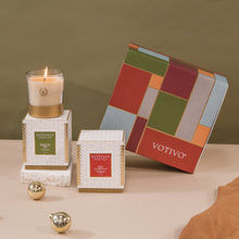 Load image into Gallery viewer, Holiday Candle Duo-Red Currant &amp; Sequoia Fir