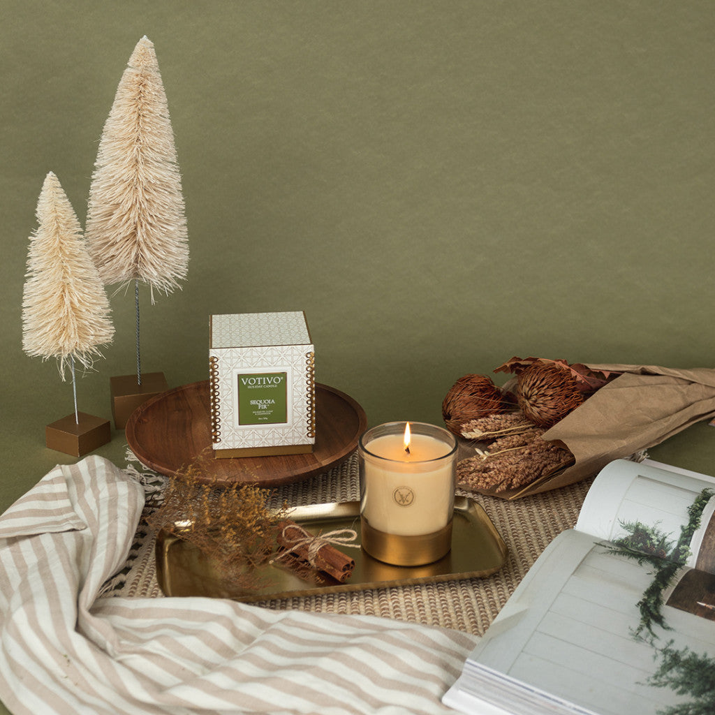 Sequoia Fir 10 oz. Holiday Candle