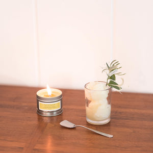 Aromatic Travel Tin Candle-Honeysuckle