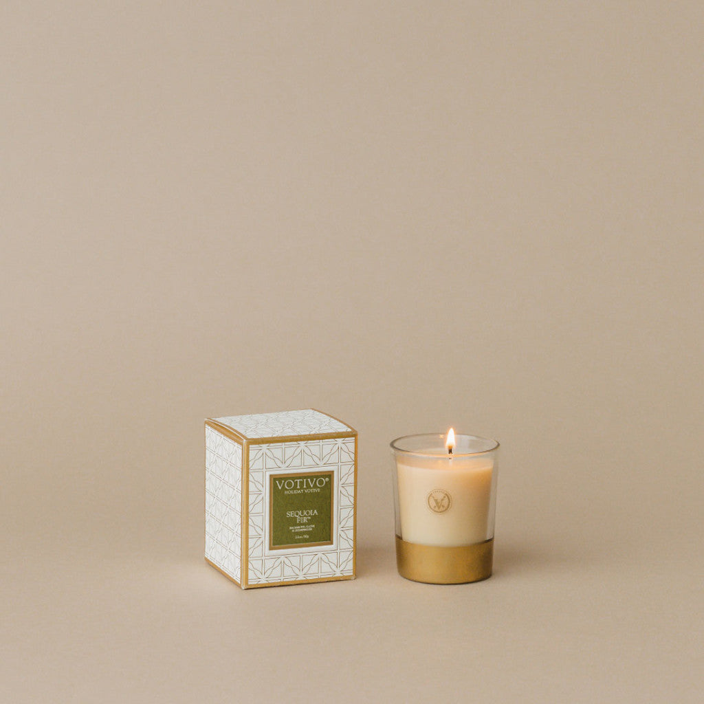 Sequoia Fir Holiday Votive