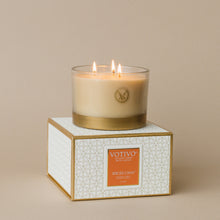 Load image into Gallery viewer, Holiday 3 Wick Candle-Spiced Chai